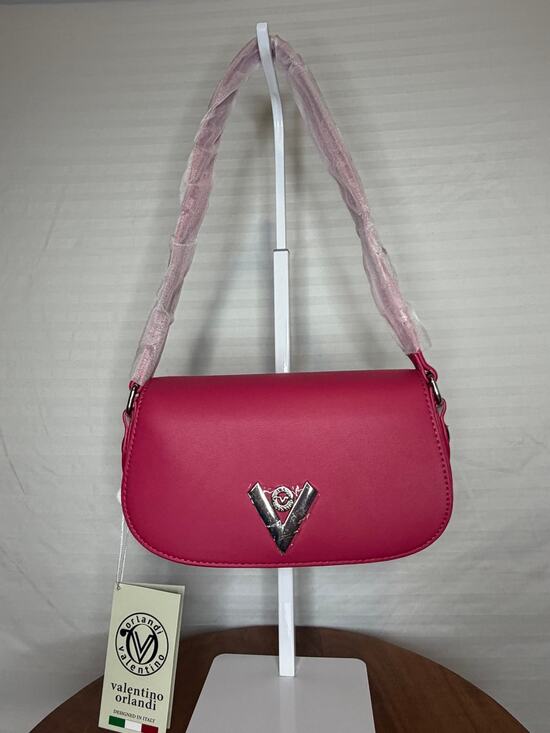 Valentino Orlandi Handbags - Valentino Orlandi Velora Pink Shoulder Bag NWT MSRP $149
